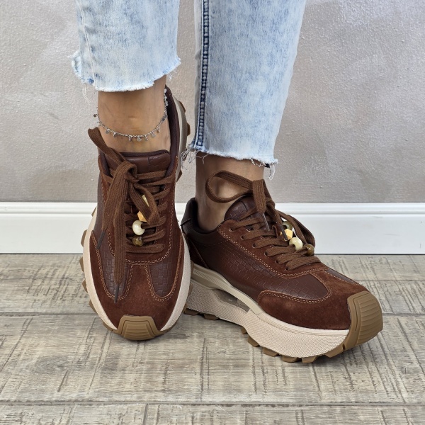 Pantofi dama sport FEELING piele naturala PS814 - Img 3