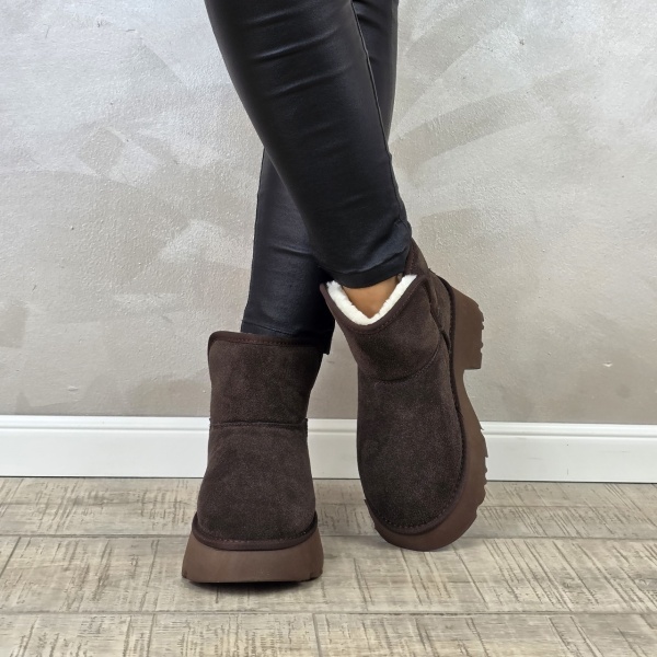 MANOS.RO Ghete dama piele naturala Water Repellent ANA VIOTTI GD2341 - Img 2