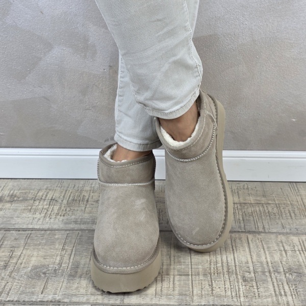 MANOS.RO Ghete dama piele naturala Water Repellent ANA VIOTTI GD2438 - Img 2