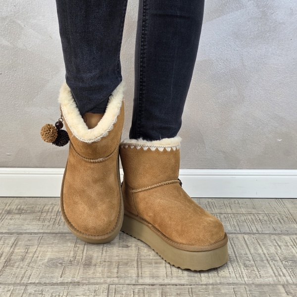 MANOS.RO Ghete/Pantofi dama piele naturala Water Repellent ANA VIOTTI GD2623 - Img 2