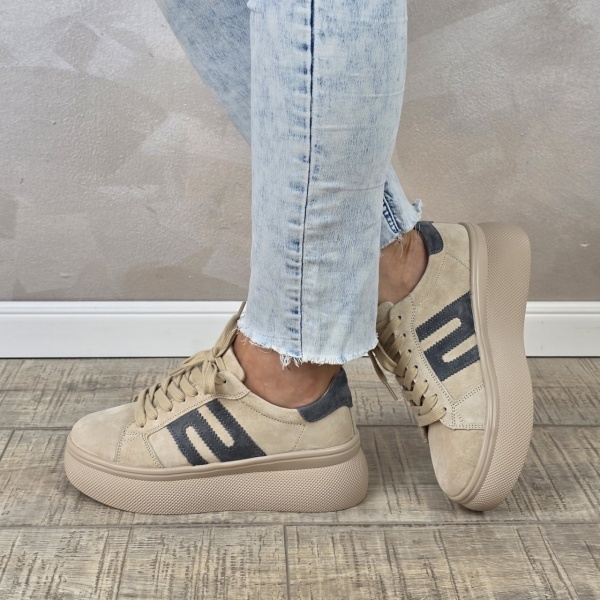 MANOS.RO Pantofi dama casual sport piele naturala Filippo PS685 - Img 3