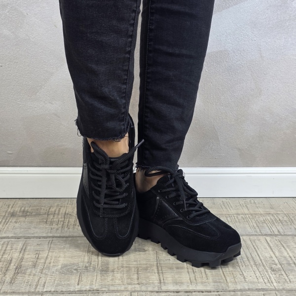 MANOS.RO Pantofi dama casual sport piele naturala FILIPPO PS848 - Img 4