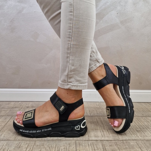 MANOS.RO Sandale dama piele naturala SP772 - Img 4
