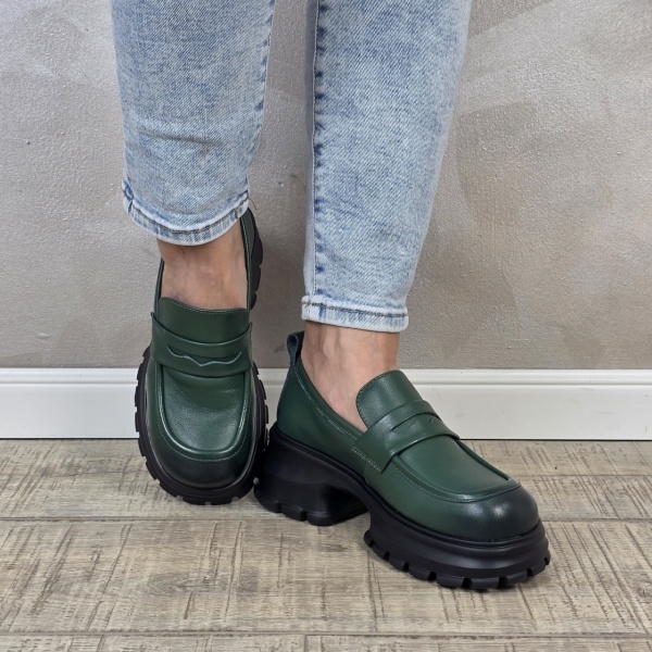 Pantofi dama casual FORMAZIONE piele naturala PC2365 - Img 4