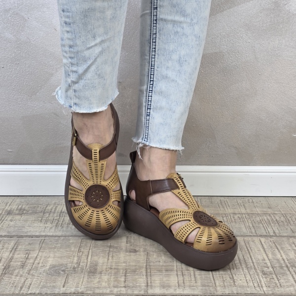 Pantofi dama casual Franco piele naturala PV2157 - Img 2