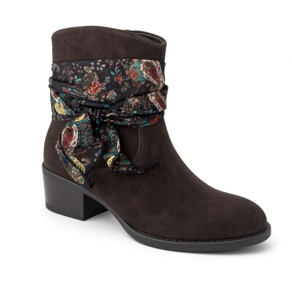Botine/Ghete dama piele naturala MANOS.RO BT333 - Img 2
