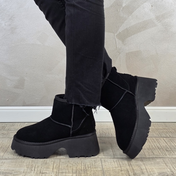 MANOS.RO Ghete dama piele naturala Water Repellent ANA VIOTTI GD2381 - Img 4