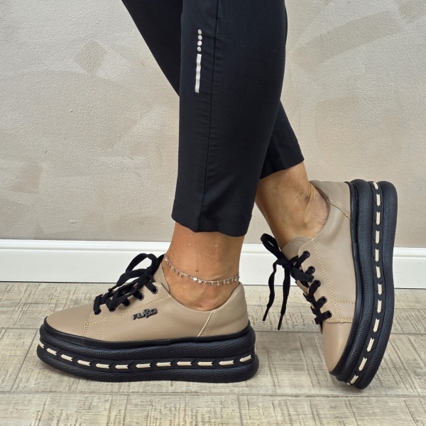 MANOS.RO Pantofi dama casual sport piele naturala Filippo PC2258 - Img 2