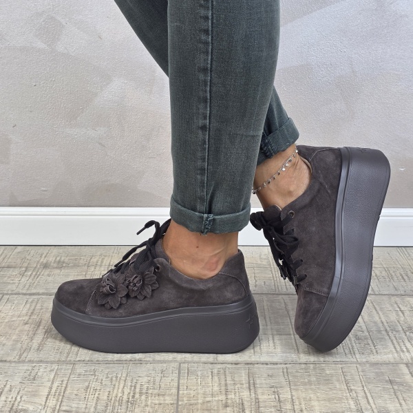 MANOS.RO Pantofi dama casual sport piele naturala FILIPPO PC2460 - Img 2