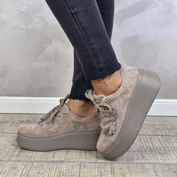 MANOS.RO Pantofi dama casual sport piele naturala FILIPPO PC2463 - Img 4