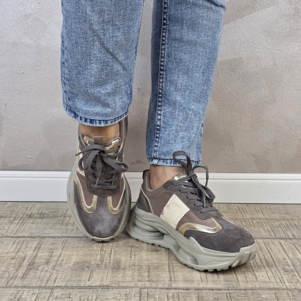 MANOS.RO Pantofi dama casual sport piele naturala FILIPPO PS735 - Img 3