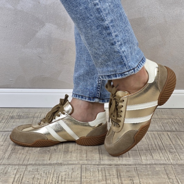 MANOS.RO Pantofi dama casual sport piele naturala FILIPPO PS745 - Img 4
