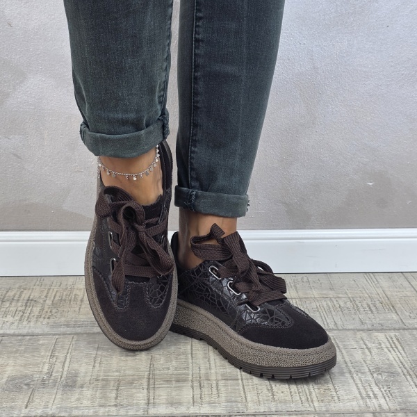 MANOS.RO Pantofi dama casual sport piele naturala FILIPPO PS866 - Img 3