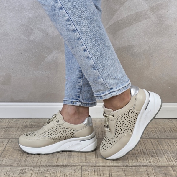 Pantofi dama casual ANA VIOTTI piele naturala PC2355 - Img 4