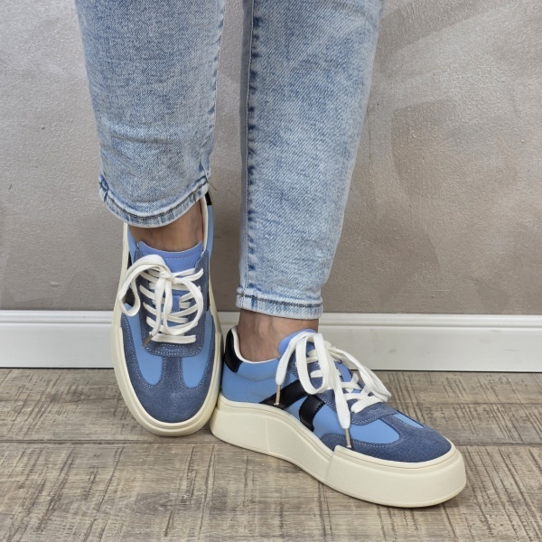 Pantofi dama sport BERLINER piele naturala PS674 - Img 3