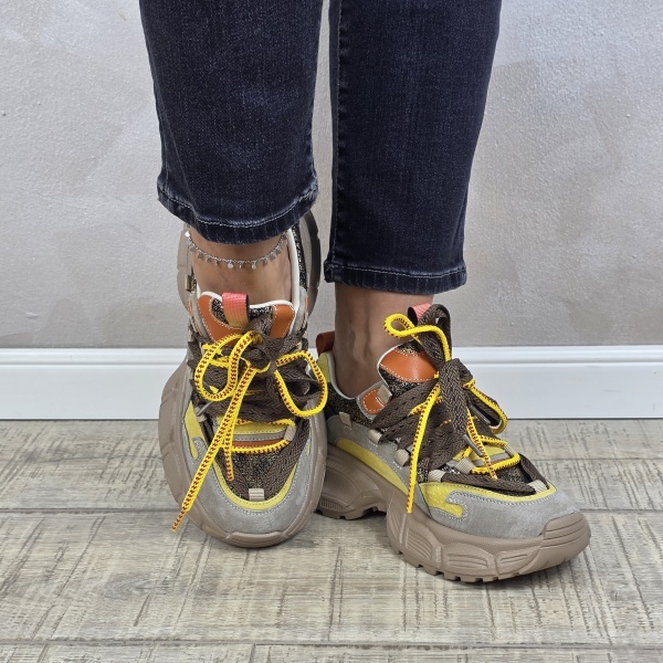 Pantofi dama sport FEELING piele naturala PS806 - Img 4