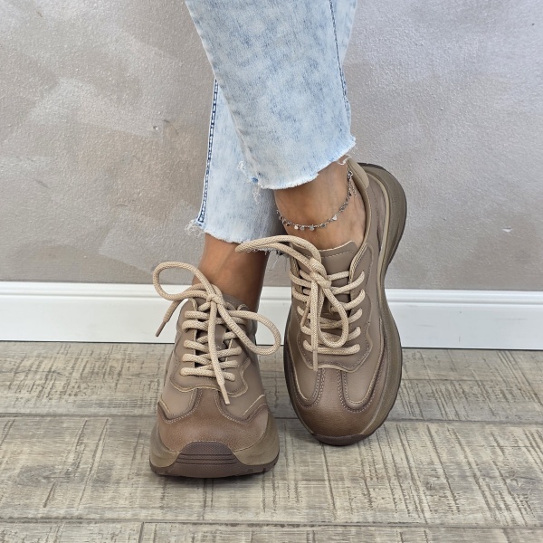 Pantofi dama sport FEELING piele naturala PS822 - Img 4