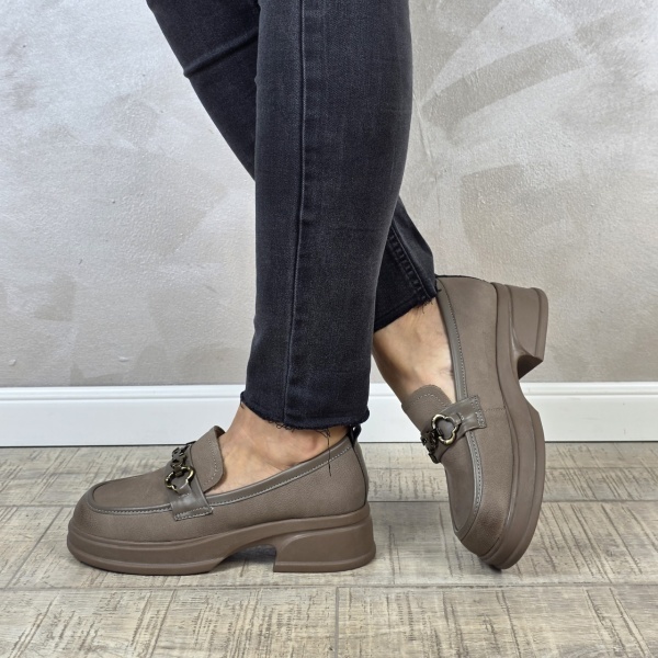 Pantofi dama sport FORMAZIONE piele naturala PC2312 - Img 4