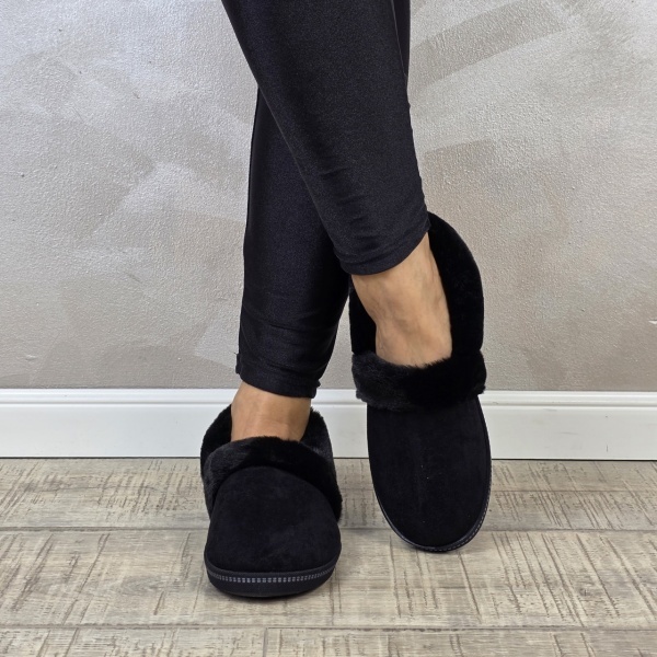 Papuci CASA dama Skechers 32777 BBK - Img 3