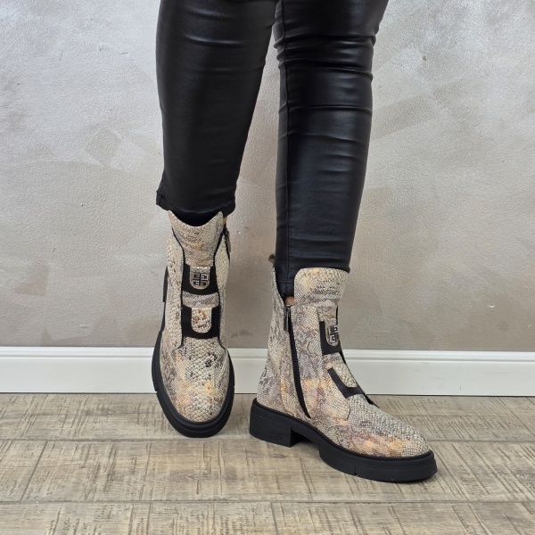 Ghete casual dama MANOS.RO piele naturala GD2332 - Img 4
