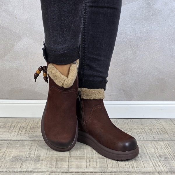 GHETE dama casual Feel piele naturala GD2585 - Img 3