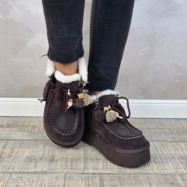MANOS.RO Ghete/Pantofi dama piele naturala Water Repellent ANA VIOTTI GD2624 - Img 2