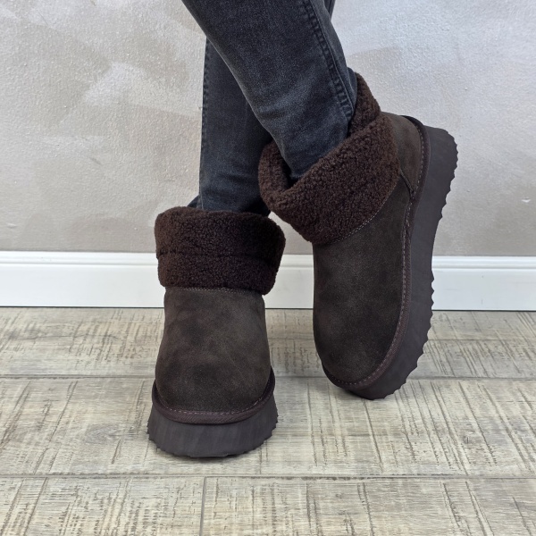 MANOS.RO Ghete/Pantofi dama piele naturala Water Repellent ANA VIOTTI GD2629 - Img 4