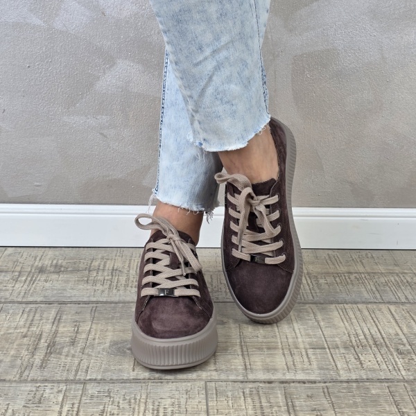 MANOS.RO Pantofi dama casual sport piele naturala FILIPPO PC2368 - Img 2