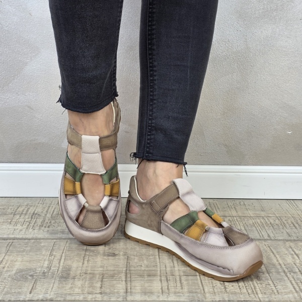 Pantofi dama casual Formazione piele naturala PV2148 - Img 3