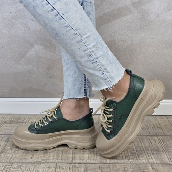 Pantofi dama casual Franco piele naturala PC2340 - Img 5