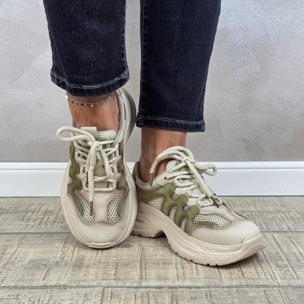 Pantofi dama sport FEELING piele naturala PS826 - Img 3