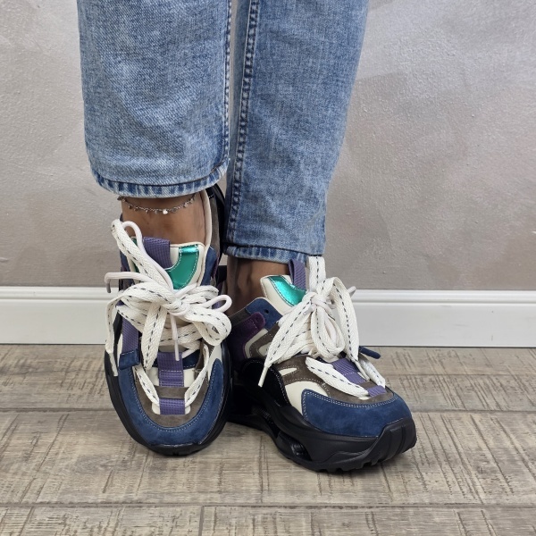 Pantofi dama sport FRANCO GERARDO piele naturala PS807 - Img 2