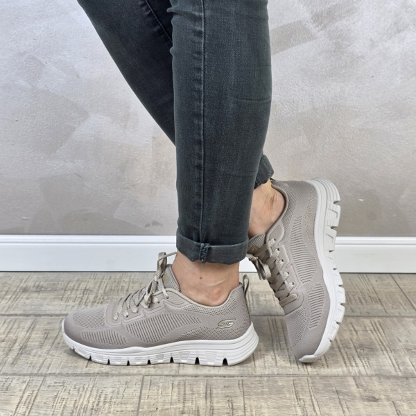 Pantofi dama sport Skechers® Bobs Squad Chaos 117700 TPE - Img 3