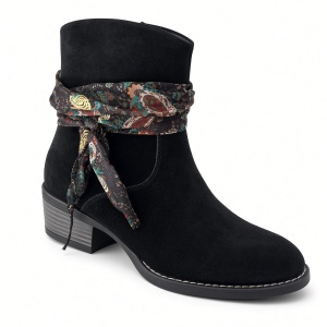 Botine/Ghete dama piele naturala MANOS.RO BT334 - Img 2
