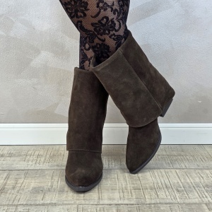 Botine/Ghete dama piele naturala MANOS.RO BT342 - Img 3