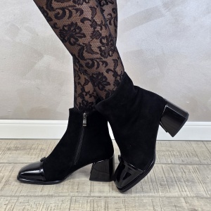 Botine/Ghete dama piele naturala MANOS.RO BT349