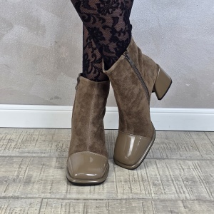 Botine/Ghete dama piele naturala MANOS.RO BT351