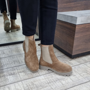 Ghete dama piele naturala CASPIAN GD1459 - Img 3