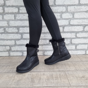Ghete dama Skechers 167248 BBK - Img 5