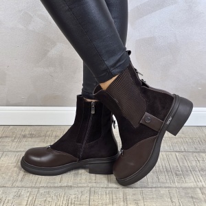 MANOS.RO Ghete dama piele naturala GD2642 - Img 2