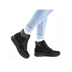 MANOS.RO Ghete dama piele naturala Rieker L7710-00
