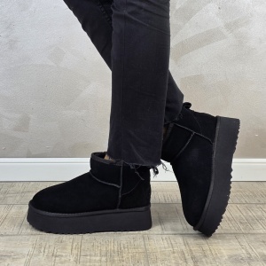 MANOS.RO Ghete dama piele naturala Water Repellent ANA VIOTTI GD2383 - Img 2