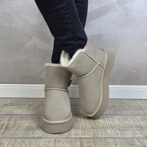MANOS.RO Ghete dama piele naturala Water Repellent ANA VIOTTI GD2529 - Img 5