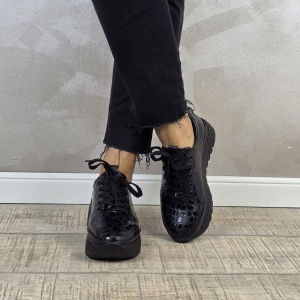 MANOS.RO Pantofi dama casual sport piele naturala Filippo PS613 - Img 3