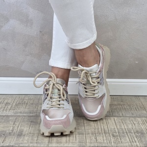 MANOS.RO Pantofi dama casual sport piele naturala Filippo PS742 - Img 2