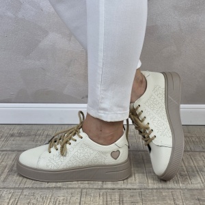 MANOS.RO Pantofi dama casual sport piele naturala FILIPPO PS746