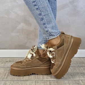 MANOS.RO Pantofi dama piele naturala Water Repellent ANA VIOTTI GD2639 - Img 2