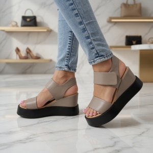 MANOS.RO Sandale dama piele naturala SP597