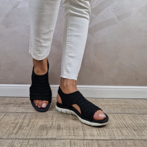 MANOS.RO Sandale dama Skechers Skechers Cali® Flex Appeal 2.5 119271 BLK - Img 5