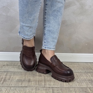 Pantofi dama casual FORMAZIONE piele naturala PC2363 - Img 3